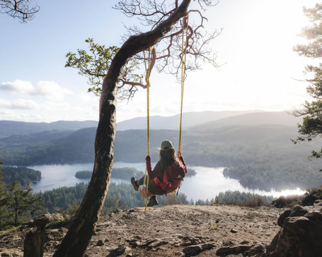 Old Bay Mountain in Shawnigan Lake on Vancouver Island