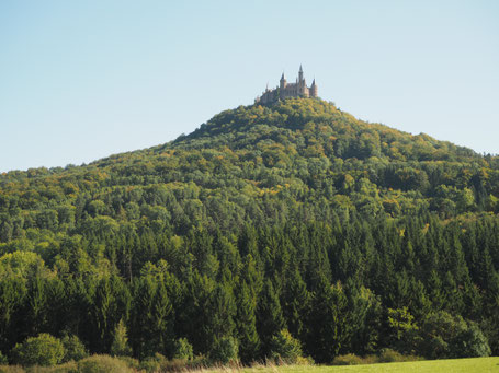 Burg Hohenzollern vom Brielhof aus