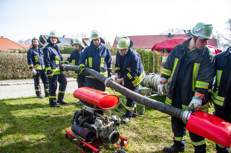 Feuerwehr Boblas Übung Ausbildung