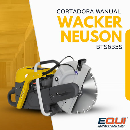 Cortadora Wacker Neuson BTS635S