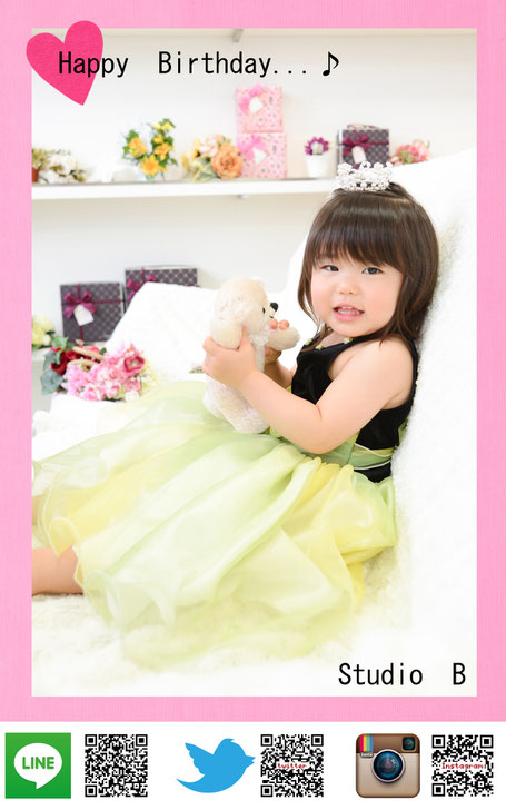 七五三 百日記念 お宮参り 赤ちゃん 家族写真 マタニティー 成人式 記念写真 入園 入学 名古屋市西区 スタジオB 寝相アート七五三 百日記念 お宮参り 赤ちゃん 家族写真 マタニティー 成人式 記念写真 入園 入学 名古屋市西区 スタジオB