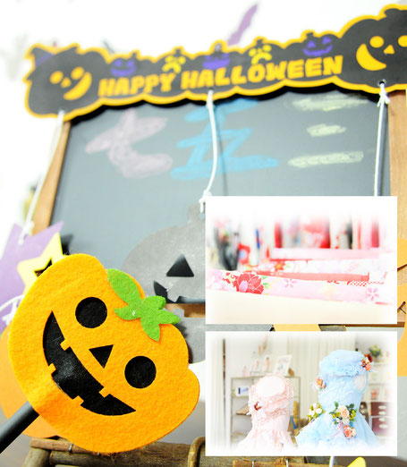 ハロウィン 七五三 ドレス キッズスタジオ 子供写真
