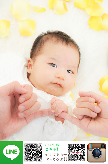 お宮参り キャンペーン 赤ちゃん 写真 家族写真