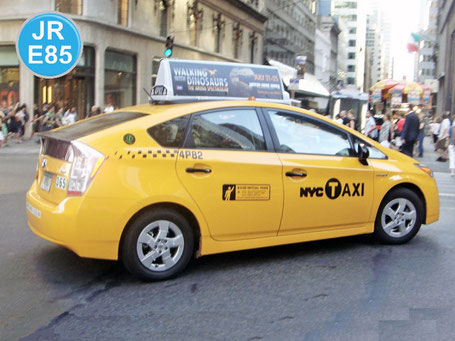 Taxi hybride E85