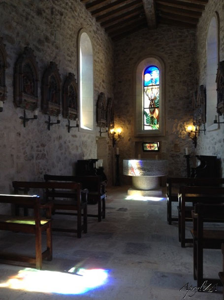 The chapel of Château d'Estoublon