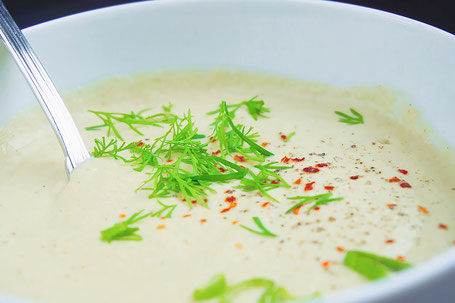 Spargelcremesuppe SAUER MACHT GLÜCKLICH | handmade fermented foods - Vegan. Rohkost. Glutenfrei. Natürlich. Gesund. Lecker.