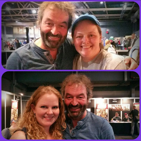 Ian Beattie (Meryn Trant, GOT) at Dutch Comic Con 