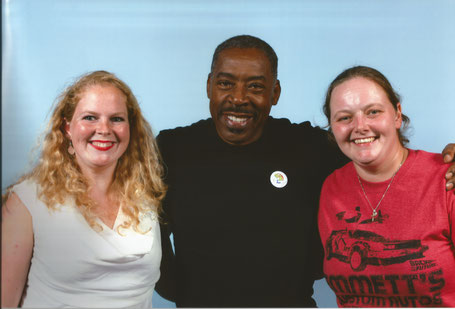 A photo op with Ernie Hudson at FACTS convention