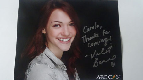 Violett Beane at Arccon (KLZ Events)