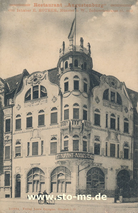 Die Augustenburg um 1910