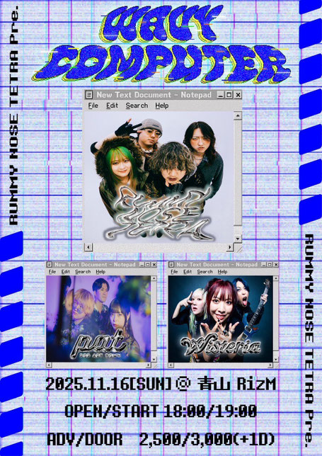 LIVE SCHEDULE - poparttown ページ！