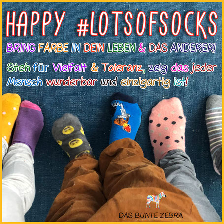 Lots of Socks - Bild mit bunten Socken