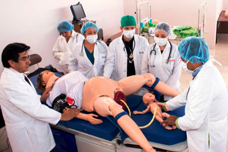 Muñeco simulador para prácticas de ginecología y obstetricia en la Facultad de Ciencias Médicas de la Uleam. Manta, Ecuador.