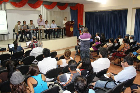 Asamblea parroquial de participación ciudadana en Santa Marianita. Manta, Ecuador.