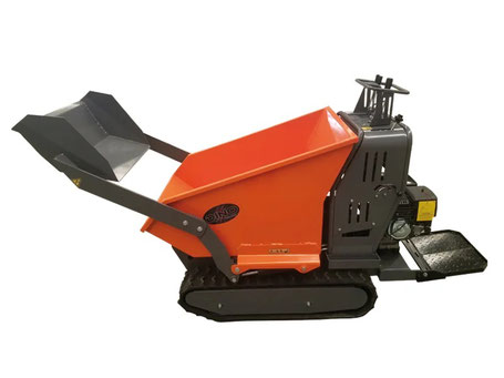 Raupendumper mit Frontlader