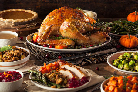 Turkey for the thanksgiving dinner