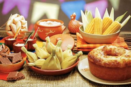 Comidas típicas de São João