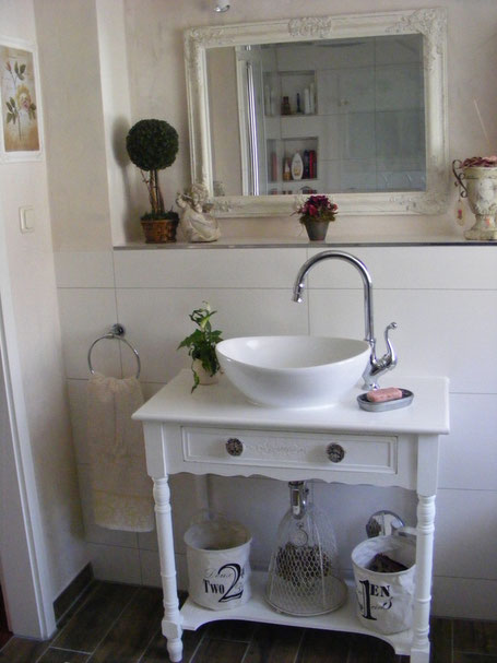 Badezimmeridee: Shabby-Chic