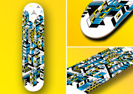 Vamos Skateboards "Invasion" Deck now available at VMS Distribution Europe.