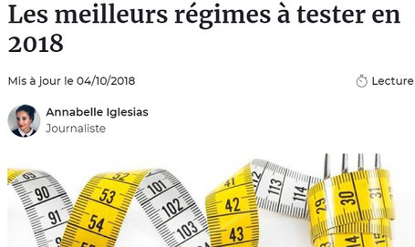 perdre du poids et régime