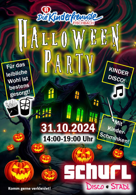 Kinder Halloween Party 2024