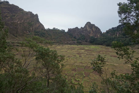 Cap vert, Santo Antão : cratère de Cova