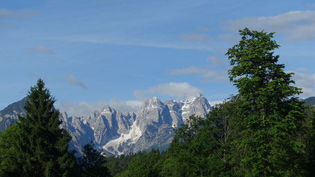 Viel Schnee in den Juliern: Jof Fuart
