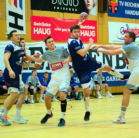 Florian Lustig traf gegen Laupheim 3 mal