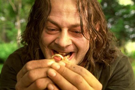 Smeagol antes de convertirse en Gollum gracias al anillo