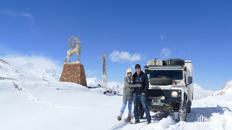 The Michaels, Seidenstrasse, Pamir Highway, Wakhan Korridor, Ak-Baital-Pass, Kyzyl-Art-Pass, Grenze, Tadschikistan, Kirgistan