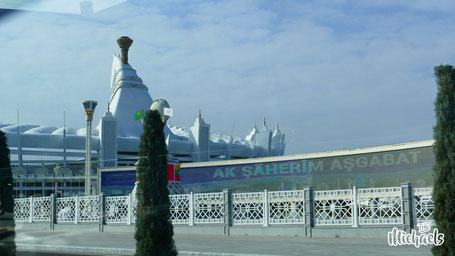 The Michaels, Seidenstrasse, Turkmenistan, Transit Turkmenistan, Door to Hell, Aşgabat