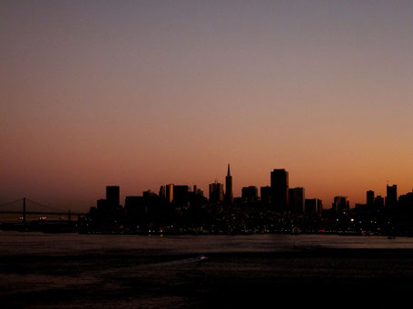 Letzter Blick auf San Francisco... Das Ende einer Weltreise von knapp 8 Monaten, quer durch Neuseeland, Australien, französisch Polynesien und Kalifornien, next stop: Frankfurt Airport