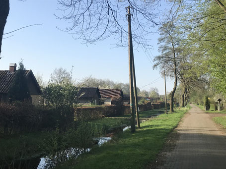 Die Wolfskuhlensiedlung in Bremen-Kattenturm (Foto: April 2018)