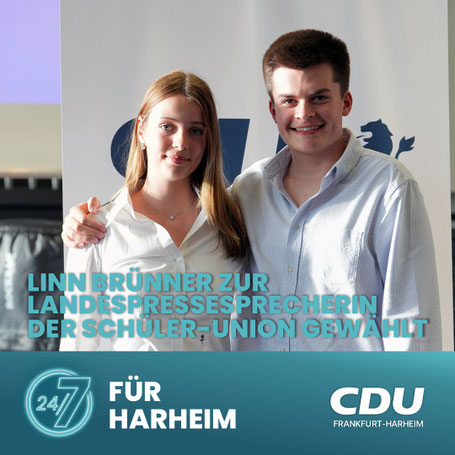 Linn Brünner und Leonard Luca Bock. Foto: Leander Schulz.