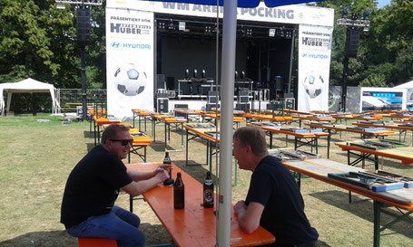 Olles Leiwand beim Seefest in Pocking