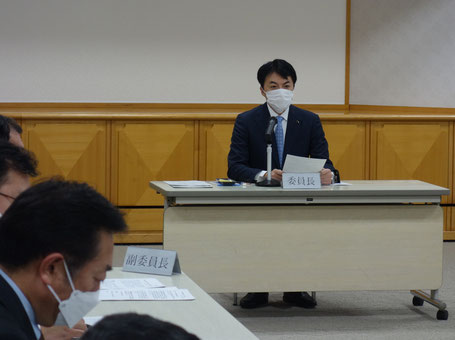 令和4年11月21日 議会改革検討委員会にて