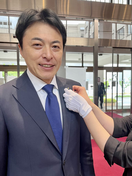 県議会改選後初登頂