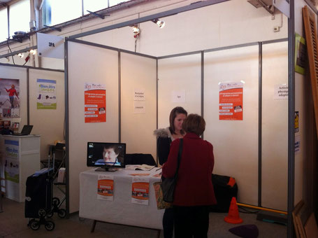 Stand au parc des expositions de Montpellier