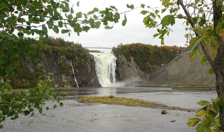 Wasserfälle von Montmorency, Québec