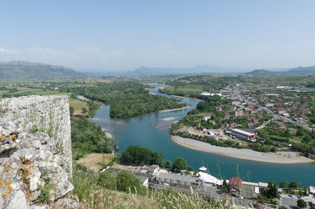 Ausblick von der Rozafa-Festung