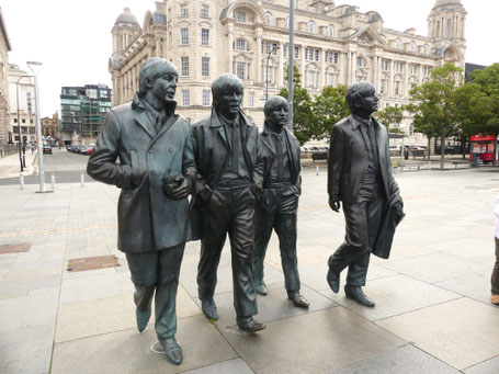 Beatles Memorial in Liverpool