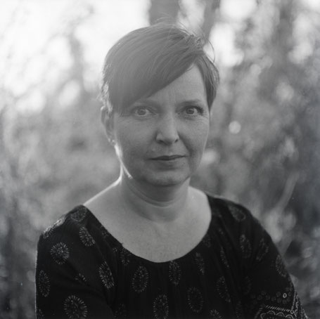 Portrait bei Gegenlicht mit Mamiya C33
