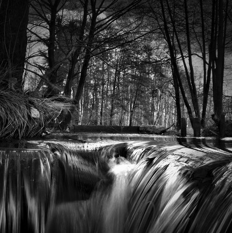 kleiner Wasserfall an der Eger