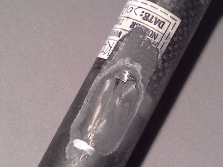 Road bike carbon fork test safety check