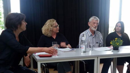 v.l.: Maria Buchwitz, Maria Winkel, Bernd Mühlbrecht, Yanica Grachenova