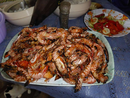 Exemple de fruits de mer, Marijani Holiday Resort