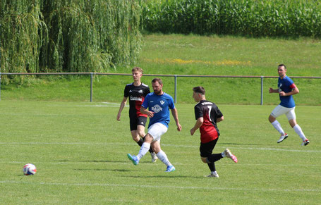 Raphael Mahle beim Iller-Weihungspokalturnier in Balzheim.