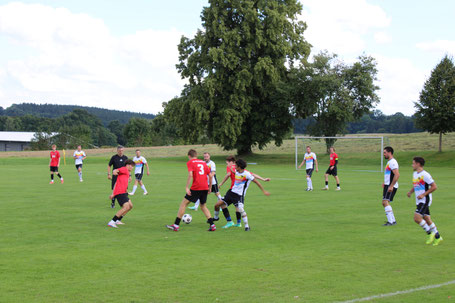 Es wurde um jeden Ball gekämpft.