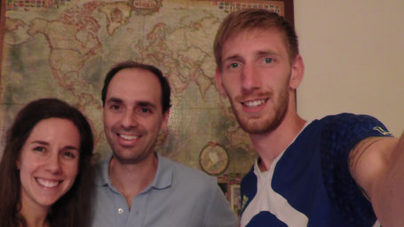 Filipa, Daniel und ich