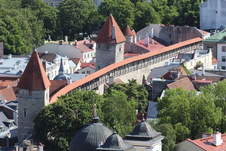 Stadtmauer von Tallinn ©My own Travel - Südfinnland und Tallinn-Rundreise mit My own Travel